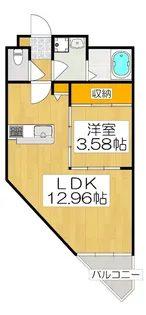 グレースビーコン大宮【3階】の間取り