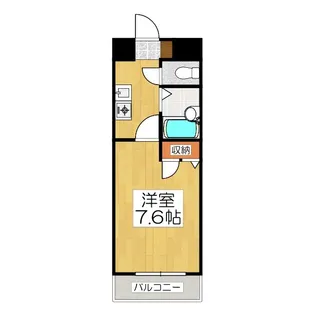 エフラス京都御所西(旧:NHKビル)【4階】の間取り