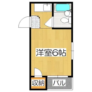 コーポラス河合【2階】の間取り