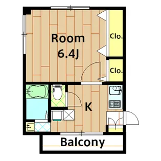 アヴニール【302C号室】の間取り
