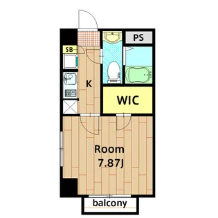 グランディール【506B号室】の間取り