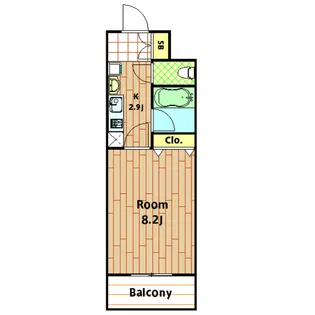 東京都大田区西六郷4丁目【マンション】の間取り