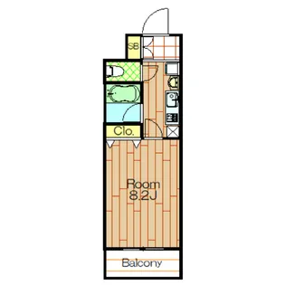 東京都大田区西六郷4丁目【マンション】の間取り