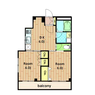 グレードワン・ヒラタ【301号室】の間取り