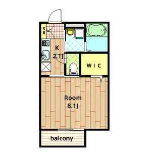 サリーレ品川【2階】の間取り