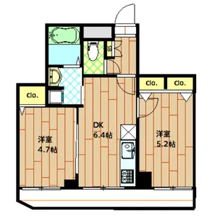 ハイネス大森【303号室】の間取り