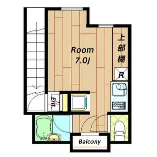プロバンス東雪谷【202B号室】の間取り