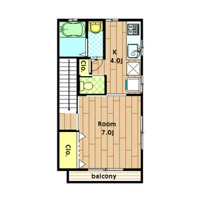 マルラニメイワ【201号室】の間取り