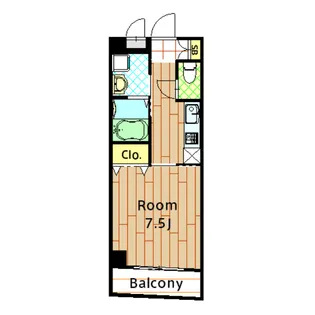 サン・ルミエール【302K号室】の間取り