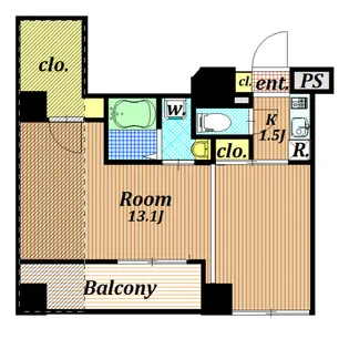 ダイアローグ ステージ【501号室】の間取り