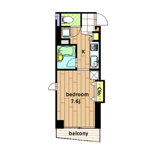 ドエルG・T・O【202号室】の間取り