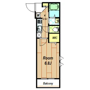 カーサ・ヴィータ【3階】の間取り