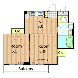 フラーレン【203号室】の間取り