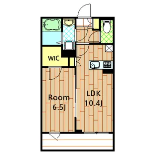 サンパレス【102号室】の間取り