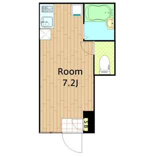アートヒルズ大森中【104B号室】の間取り