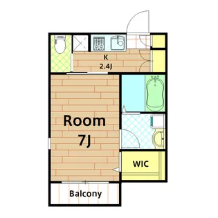 メゾン・ド・シャンテ【101号室】の間取り