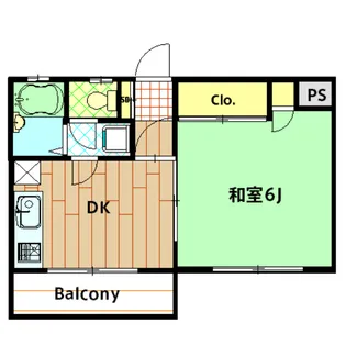 ニューライフ大森【203B号室】の間取り