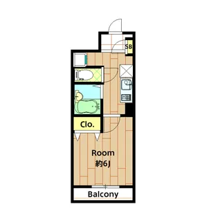 エクセルⅤ【402B号室】の間取り