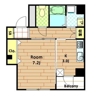 かねひらビル【201号室】の間取り