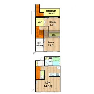 イーストテラス大森東【103号室】の間取り