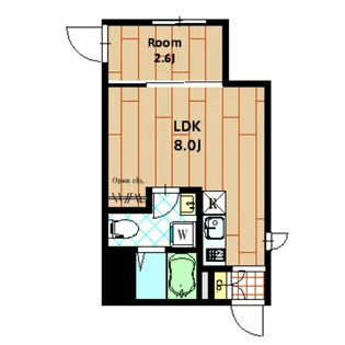 Seed JUST B-base COAST【403号室】の間取り