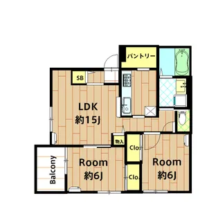 ノリアセット【302号室】の間取り