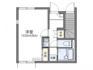 レオネクストパラシオン丸山【101号室】の間取り
