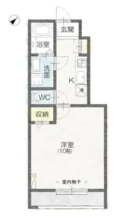 ピュア ファースト【1階】の間取り