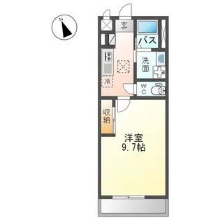 アルコイル上並榎【2階】の間取り