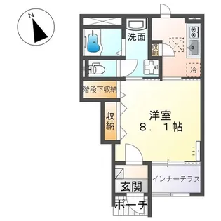 ウィステリア・Ⅱ【1階】の間取り
