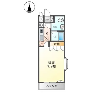 ドリームハイム【1階】の間取り