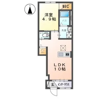 エスポワール III【1階】の間取り