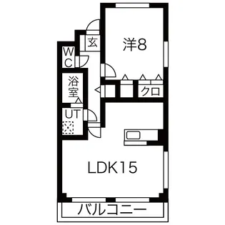 グリーンパークAya【2階】の間取り