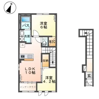 フルヴェール【2階】の間取り