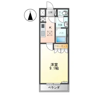 グランチェスタ【1階】の間取り