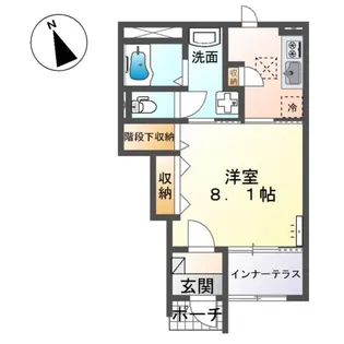 ウィステリア・Ⅱ【1階】の間取り