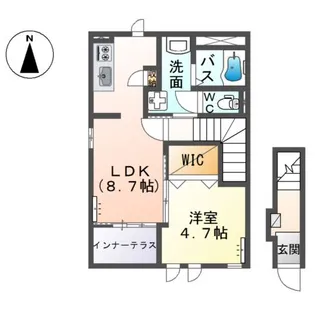 ドリーム シーティー【2階】の間取り