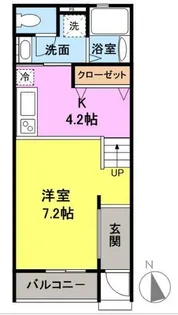 フォレスターナ【1階】の間取り