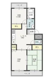 OGパレス【2階】の間取り
