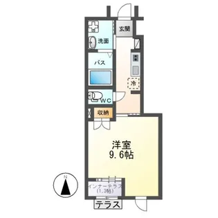 ブルゴーニュ【1階】の間取り