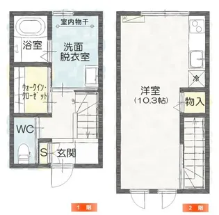 SQUARE TATSUMIの間取り