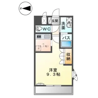 グレイスベル【2階】の間取り