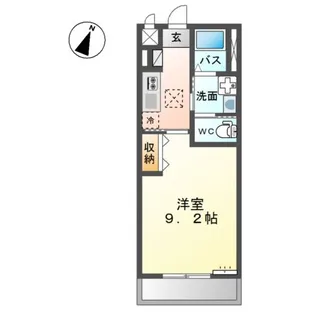 Rise【1階】の間取り