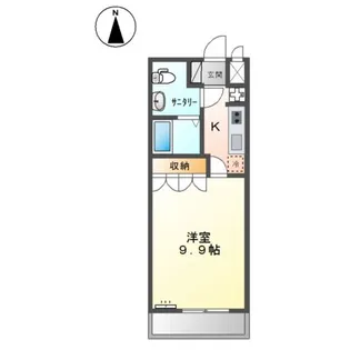 ドリームハイム【2階】の間取り