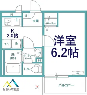 リブリ・エクシト【2階】の間取り