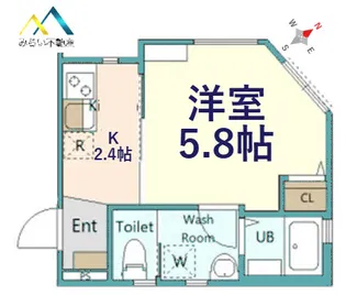 リバージュ鶴ヶ峰【2階】の間取り