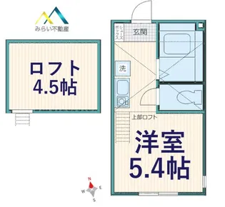ヒルズ上星川【2階】の間取り