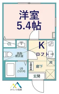 Venus Lagoon三枚町【2階】の間取り