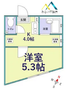 エミール生麦【3階】の間取り