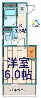 サクセス・フィールド【3階】の間取り
